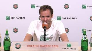 Roland-Garros 2026 - Daniil Medvedev: “I know why I don’t play my best here... I keep it to myself”