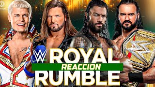 REACCIÓN al ROYAL RUMBLE 2026 en VIVO