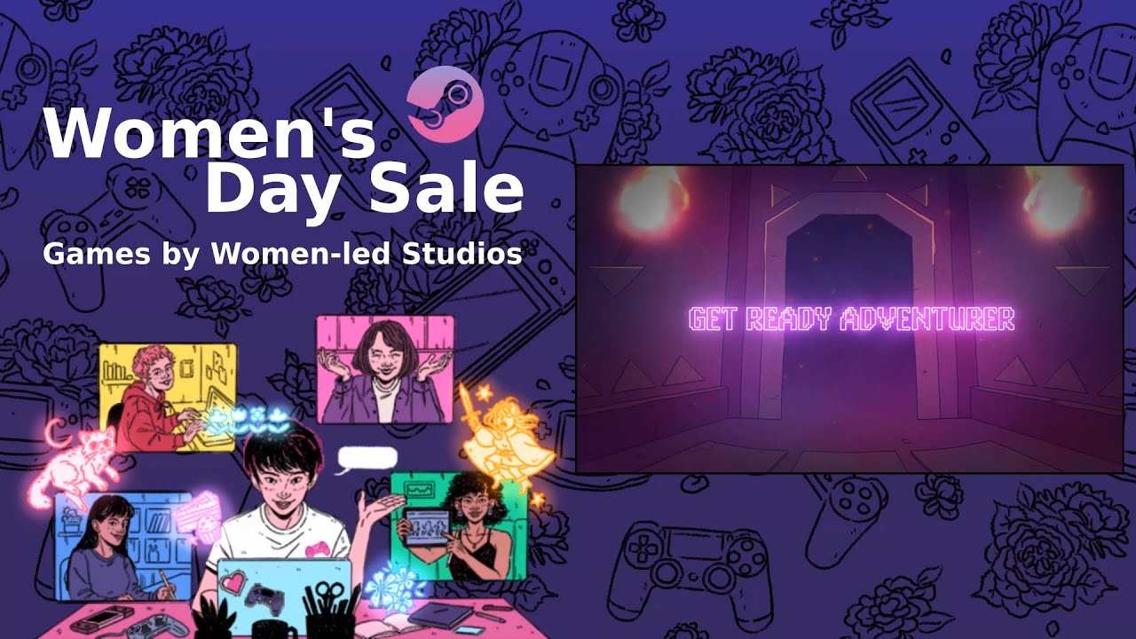 Womens Day Sale Event on Steam! OBSIDIAN PRINCE Roguelike!