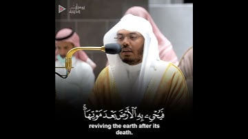 "ومن آياته يريكم البرق خوفًا وطمعًا" تلاوة في غاية الجمال والإبداع للشيخ د. ياسر الدوسري