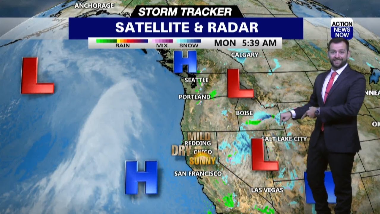 Storm Tracker Forecast: Mostly sunny & mild Monday - YouTube