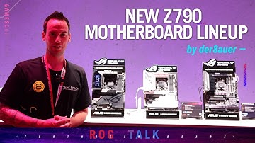 ROG Gamescom 2023 | All You Need to Know About NEW Z790 and more! ft. @der8auer #WIFI7 #ROGTalk