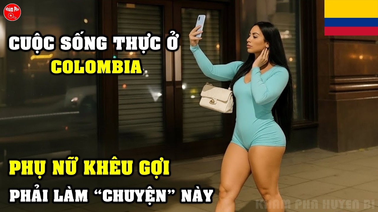 Cùng Đến COLOMBIA Đất Nước Có Thủ Đô Ch.ết Chóc Nơi Những Phụ Nữ Khêu Gợi Phải Làm 