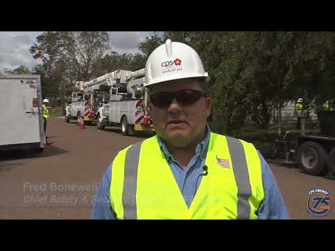 CPS Energy helps restore power in Victoria, Texas