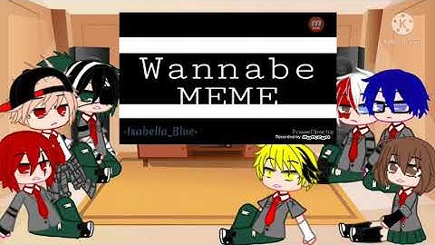 bnha react to  piggy memes