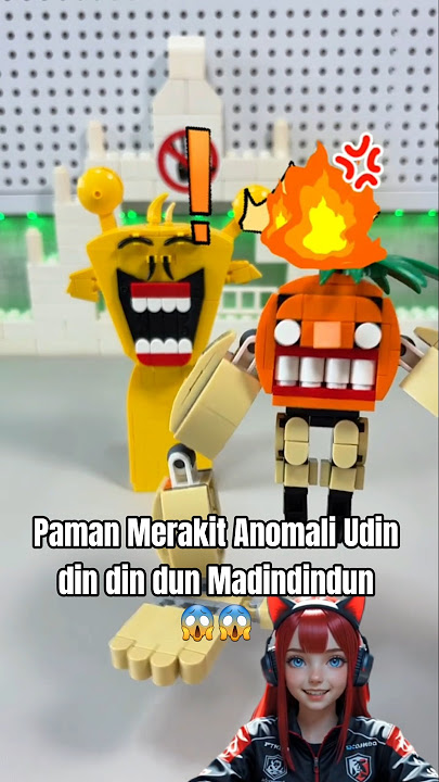 Paman Merakit Anomali Udin din din dun Madindindun 😱😱 #shorts #tungtungtungsahur #mainan #anomali