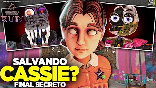 NOVO FINAL SECRETO da CASSIE?! EXPLORANDO os SEGREDOS do PIZZAPLEX em FNAF SECURITY BREACH RUIN DLC!