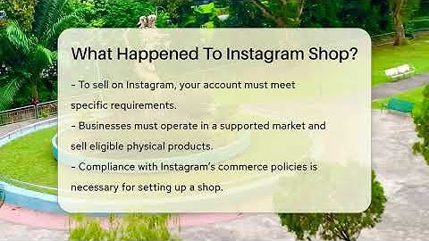 What Happened To Instagram Shop? - Everyday-Networking