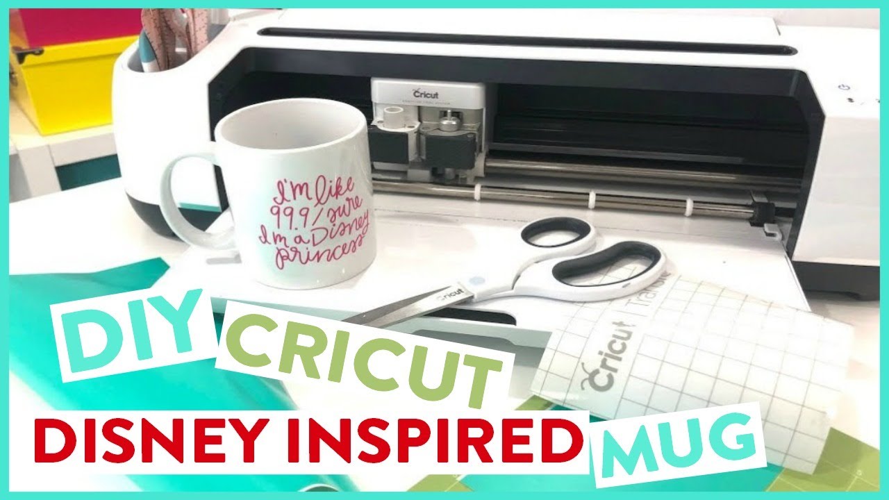DIY CRICUT DISNEY INSPIRED MUG - HOW TO REVERSE WEED!