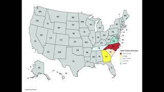 TOP 15 MOST INBREED STATES IN THE UNITED STATES