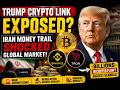 Iran Crypto Trump Connection. Iran Money Trail Shocked Markets #Crypto #Trump #stockmarket #iran