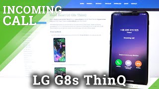 LG G8s ThinQ - Incoming Call Introduction & Call Settings