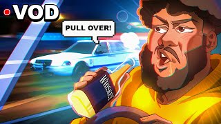 GRIZZY AND FRIENDS PLAY DRUNK AMERICAN TRUCK DRIVER SIMULATOR screenshot 5