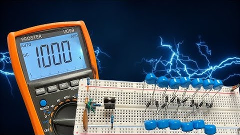 Making HIGH VOLTAGE with a TRANSFORMER ⚡️
