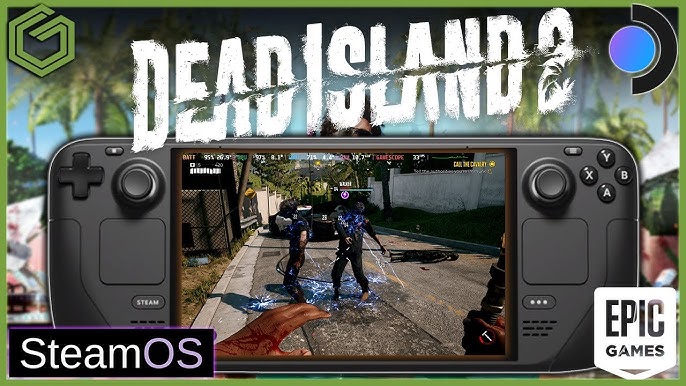 Dead Island 2 on Steam Deck #steamdeck #quack 