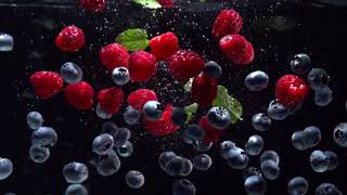 falling fruit slow motion - videobackground hd - footage free screenshot 4