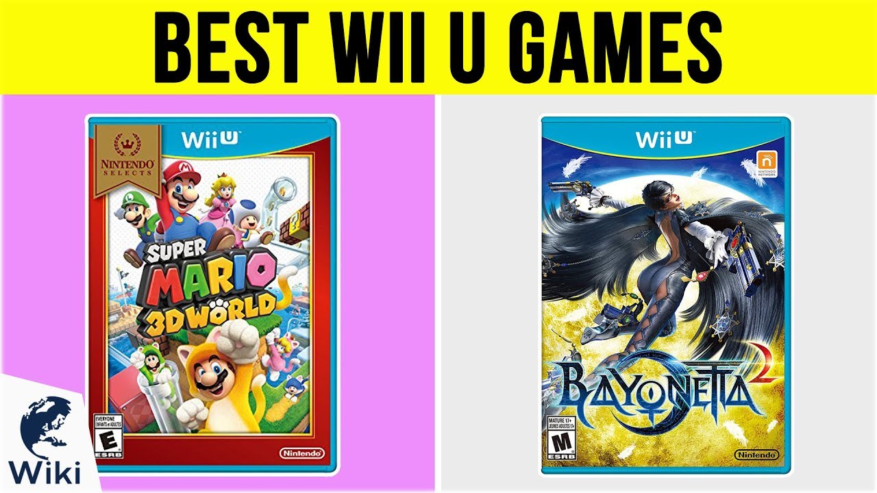 vezel Doe het niet pot 10 Best Wii U Games 2019 - YouTube