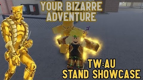 The World Alternate Universe Stand Showcase YBA Roblox