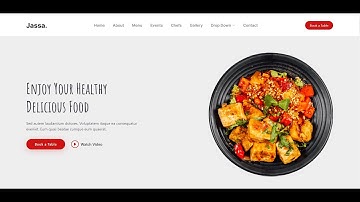Beautiful Restaurant Template Free in Angular 16