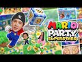 Playing Super Mario Party with my brother and sister 💀 - Edward Avila