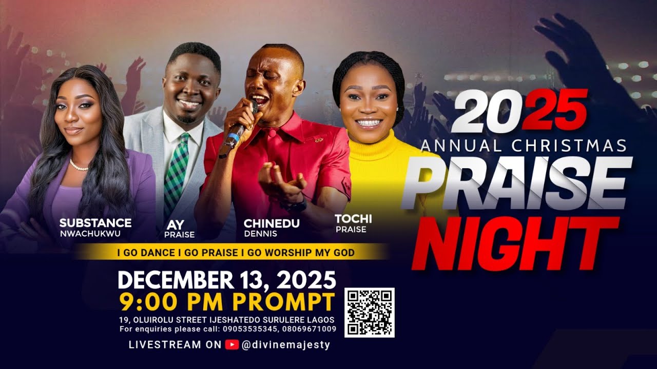 2025 Christmas Praise Night || 13th Dec 2025