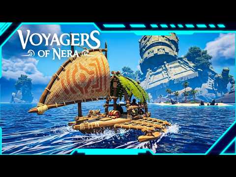 Voyagers of Nera I BUILD A BOAT.. and lot it | Let's play #VoyagersofNera Gameplay