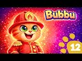 ¡BUBBU BOMBERO AL RESCATE! 🚒 Ordeñando la vaca y buscando monedas | Bubbu: Mi Mascota Virtual