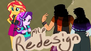 Redesigning Equestria Girls: MLP || Speedpaint + commentary + rewrite?