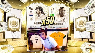 OPENING 50 ICON MOMENTS PACKS ON ONE ACCOUNT! FIFA 20 Ultimate Team