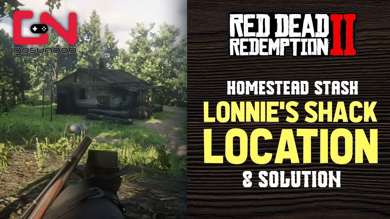 Red Dead Redemption 2 Lonnie S Shack Homestead Stash Location - lonnie roblox youtube