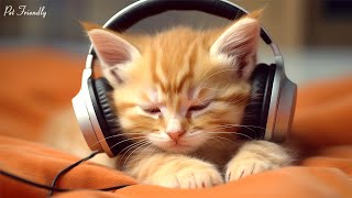 Healing Sleep Music For Cats: Deep Sleep Music, Stress Relief, Relaxing Music With Cat Purring Sound