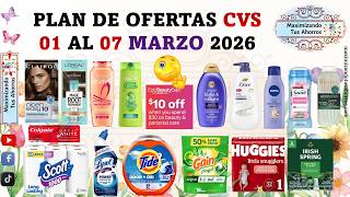 Plan de Ofertas 2en1💥Escenarios $10 Off $30 🔥 CVS 3/1/26 al 3/7/26 Maximizando