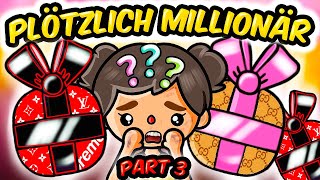 WILL THE POOR GIRL MANAGE TO BE A MILLIONAIRE?💰Part 3 😱💰 #TOCABOCA #DEUTSCH #STORY