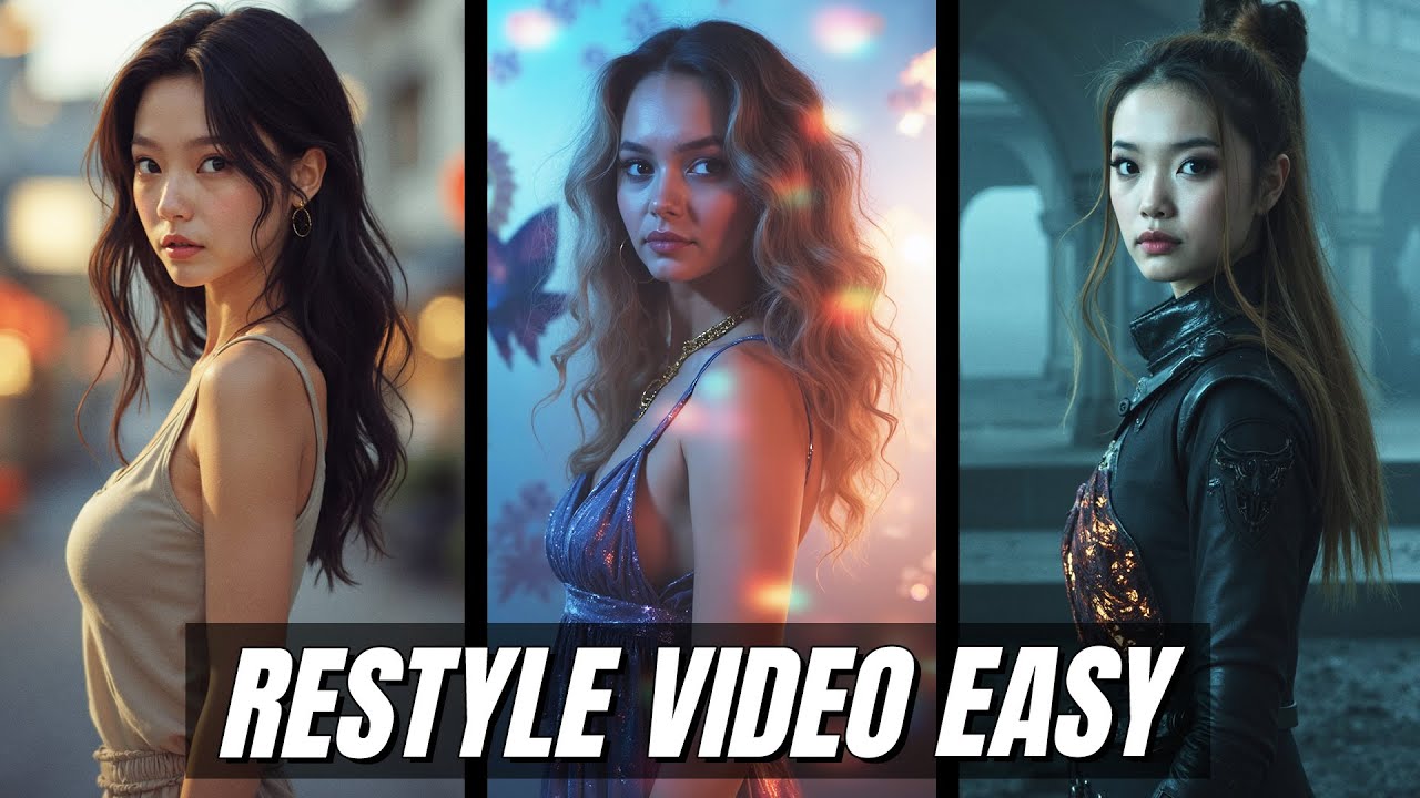 BEST Video2Video Restyling with Wan VACE in ComfyUI.