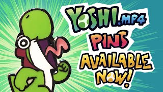 Screaming Yoshi Pins - Available Now!