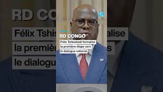 RD Congo  : Félix Tshisekedi formalise la première étape vers le dialogue national • FRANCE 24