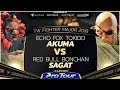 Echo Fox Tokido (Akuma) vs Red Bull Bonchan (Sagat) - TW Fighter Major 2018 Top 16 - SFV - CPT 2018