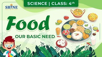 Food: Our Basic Need Science Class 4 #science #food😋