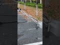 high pressure water to clean dirt on the road #shorts #viralshorts #fyp