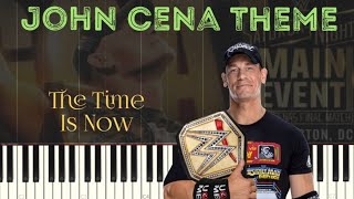 Wwe John Cena Theme Song - The Time Is Now Piano Tutorial