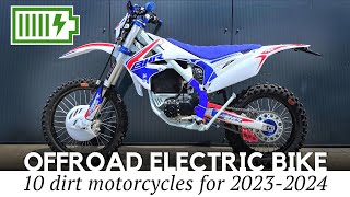 10 All-Electric Offroad Motorcycles for Carving New Paths on Mountain and Dirt Trails