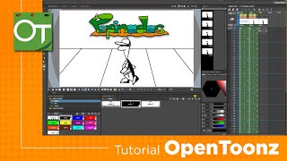 Como animar en OPENTOONZ desde cero  Tutorial básico