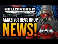 Helldivers 2 Devs Confirm New Feature, Melee &amp; Fix!