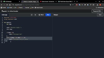 Menentukan bilangan positif genap, positif ganjil, negatif genap, negatif ganjil dan bilangan nol