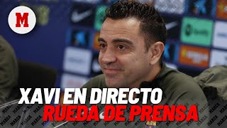 EN DIRECTO I Rueda de prensa de Xavi Hernández antes de su partido contra el Girona, en vivo