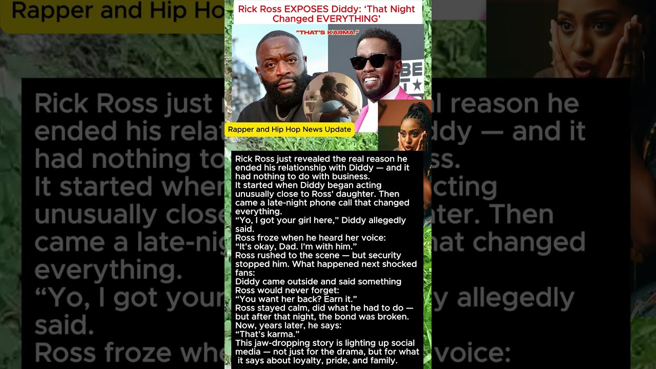 Rick Ross Breaks Silence On Why He Cut Diddy Off Forever It Got Too Personal