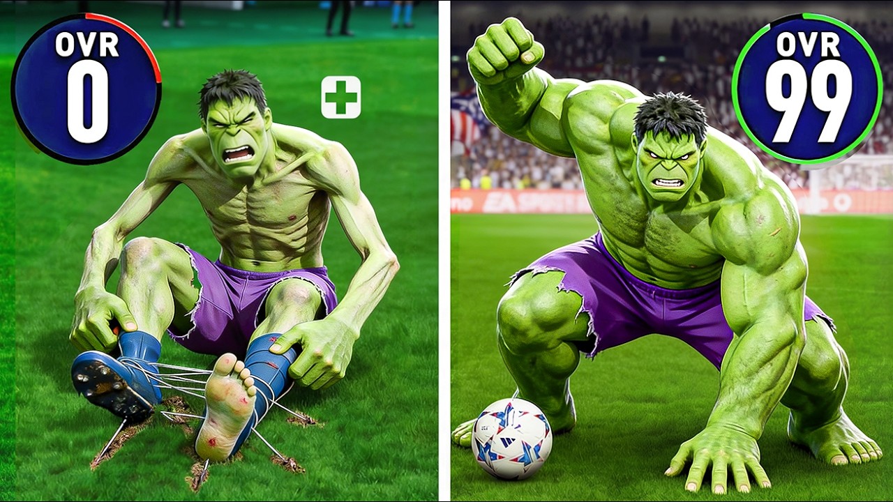 A Cada GOL deixa o HULK MAIS FORTE no FIFA