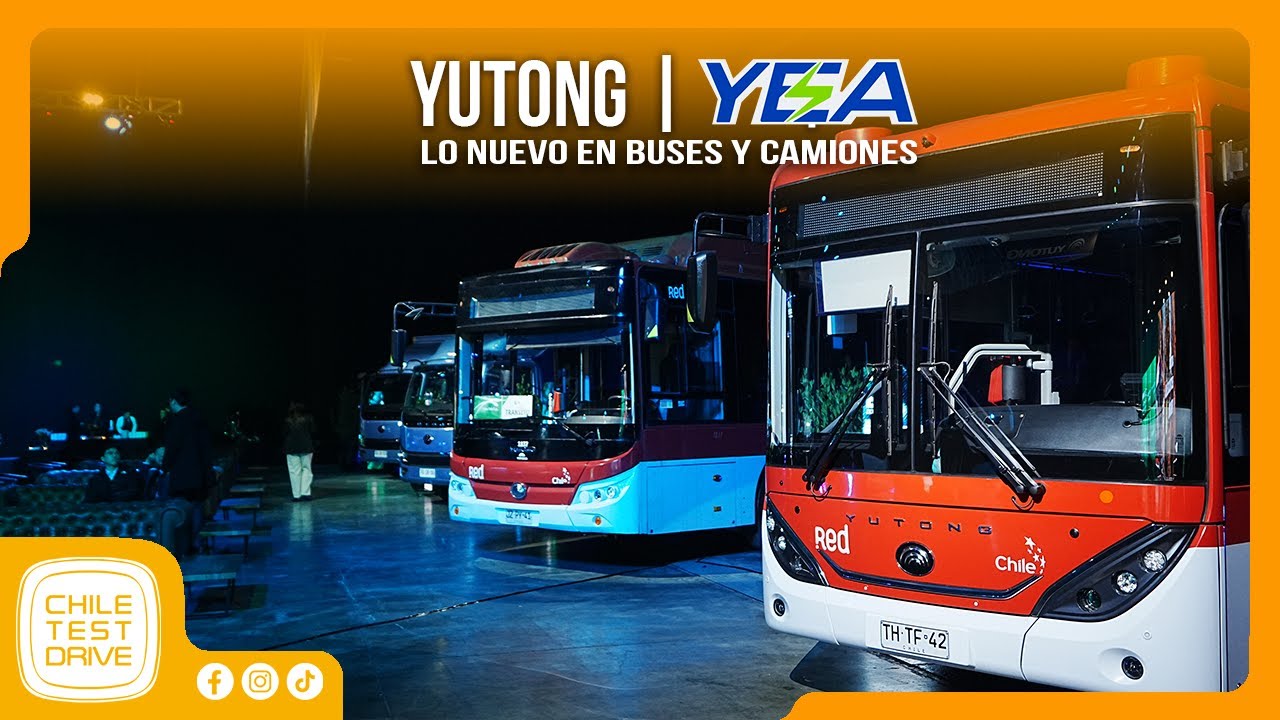 Lo nuevo de Buses Yutong en Chile
