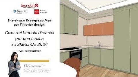 Dynamic Kitchen Components in SketchUp 2024