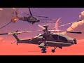 Helicopter Crashes & Shootdowns #7 Feat. The newly built AH-64 Apache | Besiege